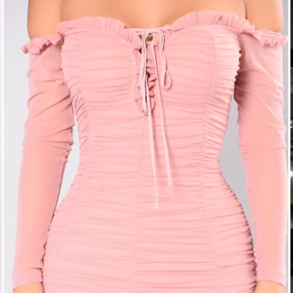 Pink Mini Dress - Picture 4 of 5